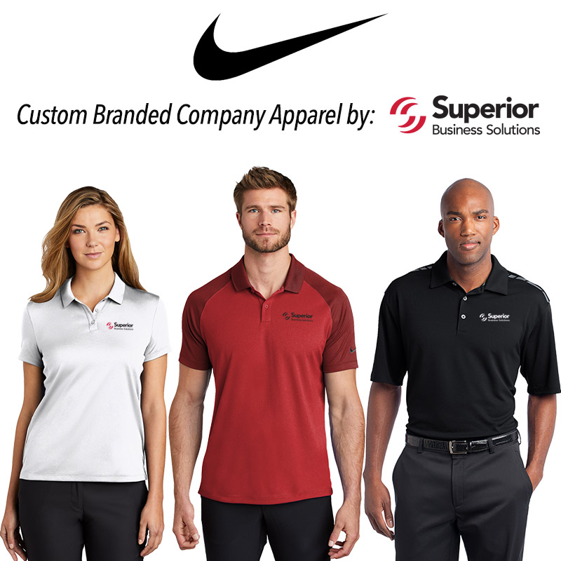 Custom Nike Polo Shirts / Company Logo 